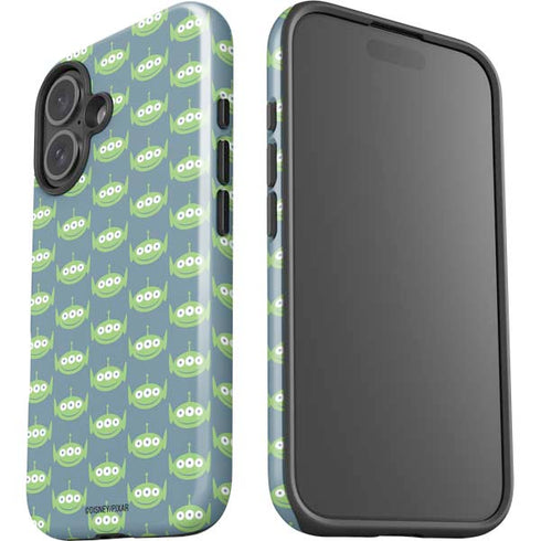 Disney Toy Story Alien Pattern iPhone 16 Impact Case
